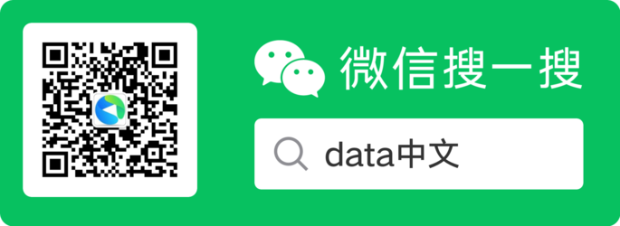 DATA中文公众号二维码
